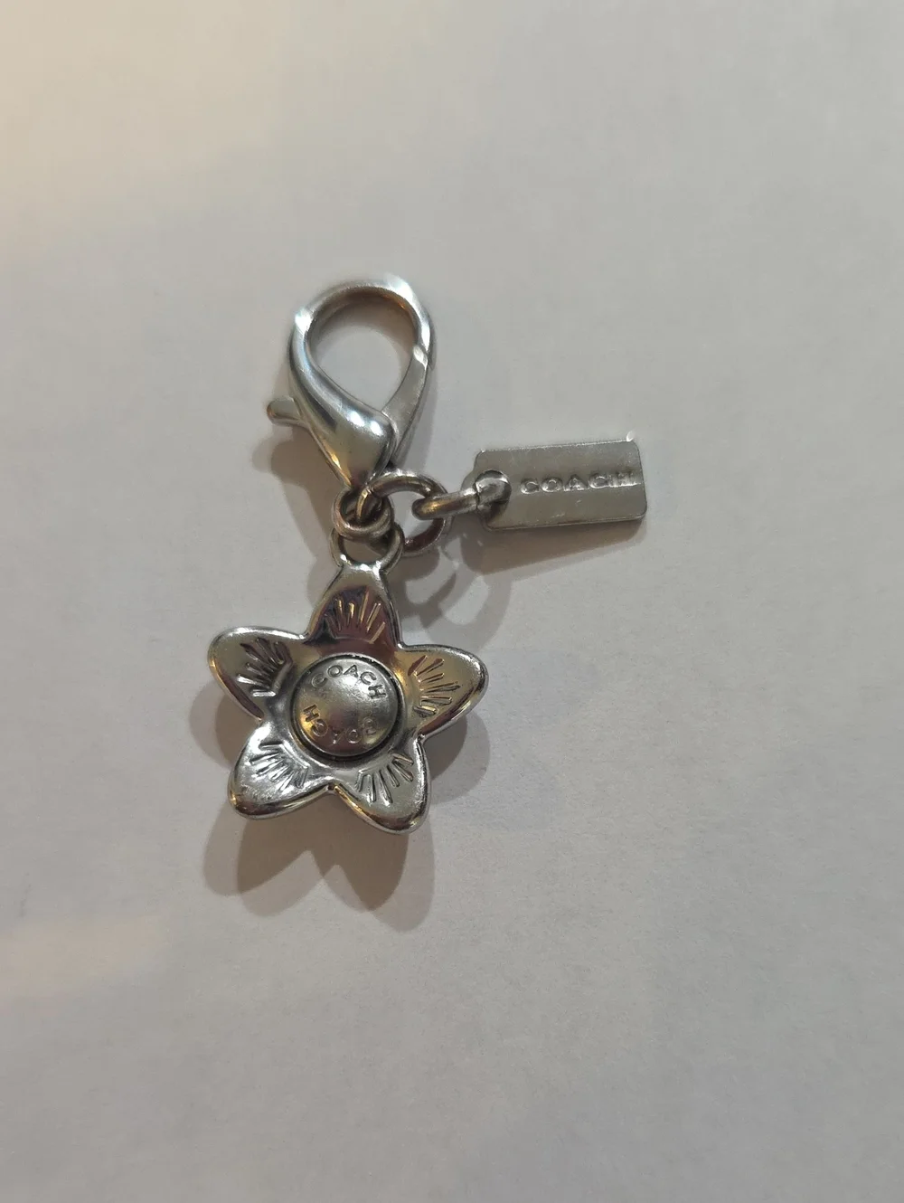 Coach Small Flower Charm